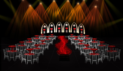 笑笑婚礼设计 舞台美术，点亮婚礼的灵魂空间